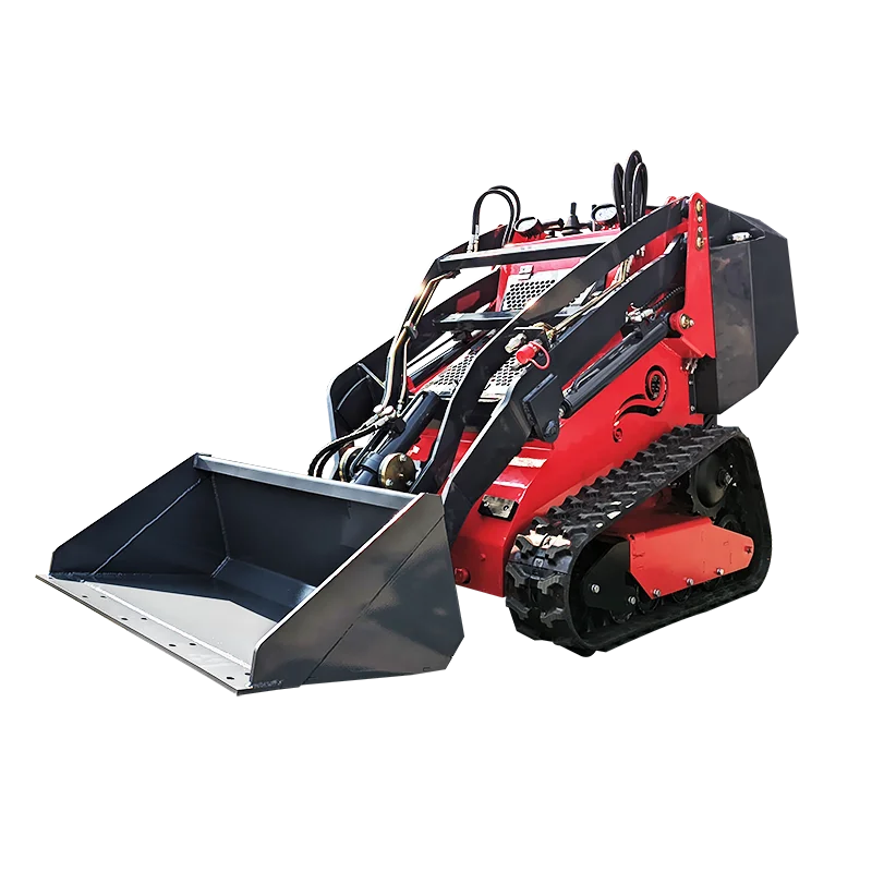 Customized Free Delivery Low Price Sliding Loader Front Unloading Bucket Lifting Track Sliding Loader