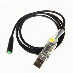 Bafang-Cable de programación USB para bicicleta eléctrica, Kits de Motor de accionamiento medio, para BAFANG 8FUN BBS01 250W 350W BBS02 500W 750W BBS03 BBSHD 1000W