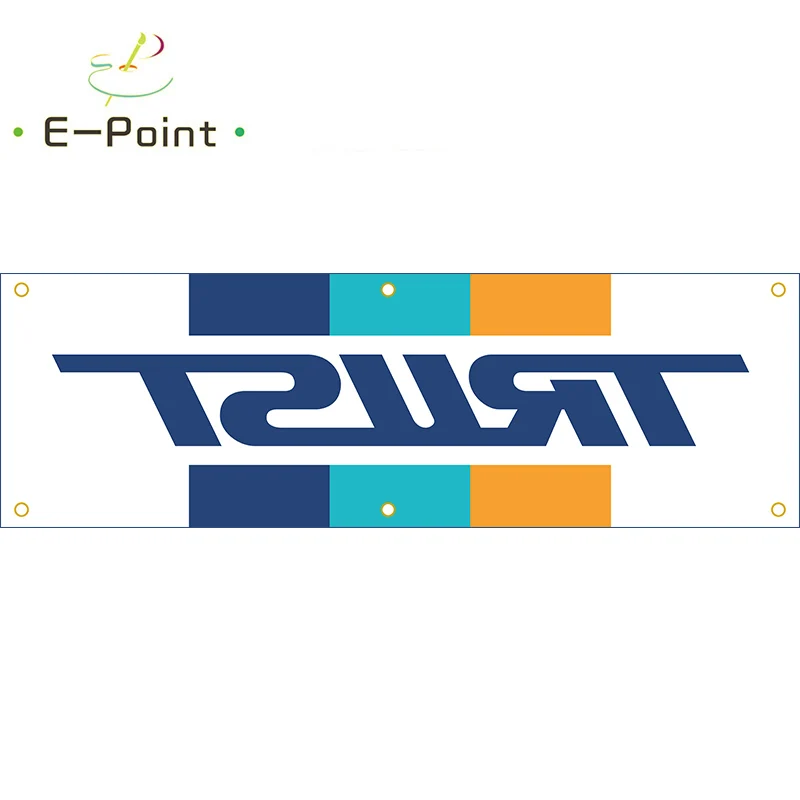 130GSM 150D Material Trust Racing Parts Banner 1.5ft*5ft (45*150cm) Size for Home Flag Indoor Outdoor Decor hyk1974