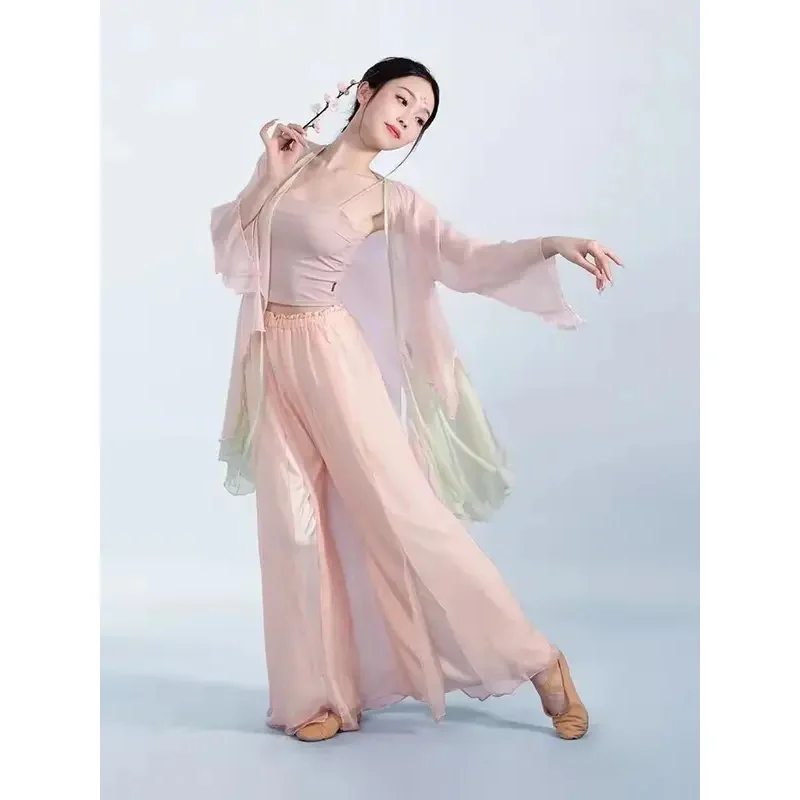 Nuevo vestido tradicional chino Vintage para mujer, nuevo abanico, conjunto de vestido de danza clásica, vestido de danza folclórica china para mujer, disfraz