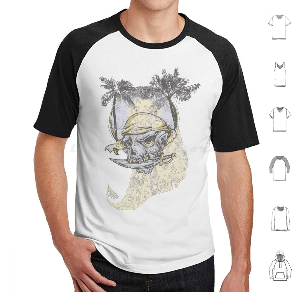 Camiseta pirata del Caribe para hombres, mujeres y niños, 6xl, piratas, barco, calavera, océano, Luffy, película pirata, mar Retro, 80s, huesos azules
