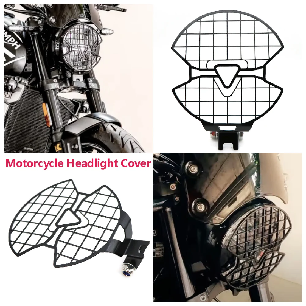 

Fits for Triumph Trident 660 Trident660 ABS 2021 2022 2023 2024 Motorcycle Accessories Headlight Grille Guard Protector Cover