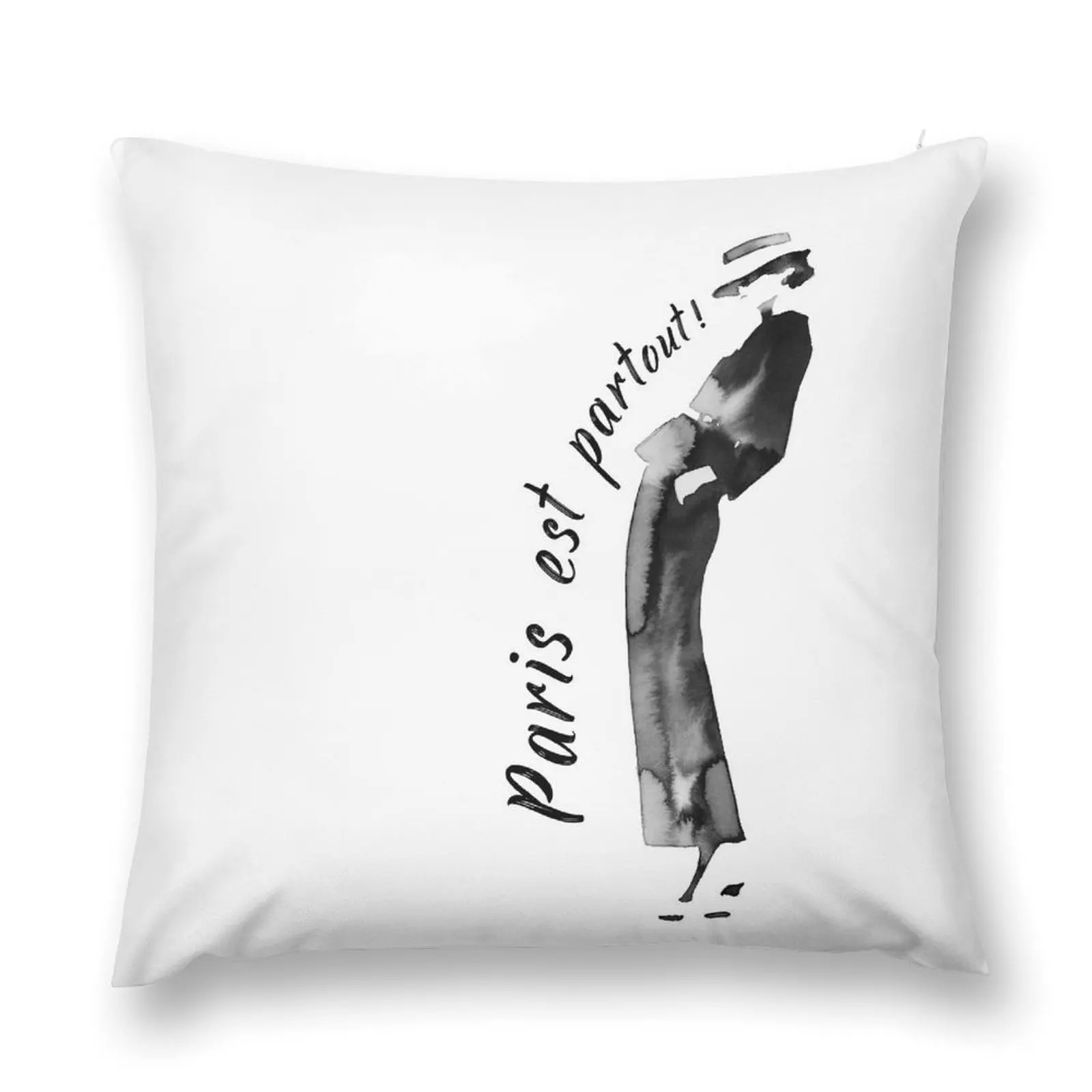 

Paris is everywhere! A little bit Coco Throw Pillow Luxury Pillow Cover Decorative Cushions pillow