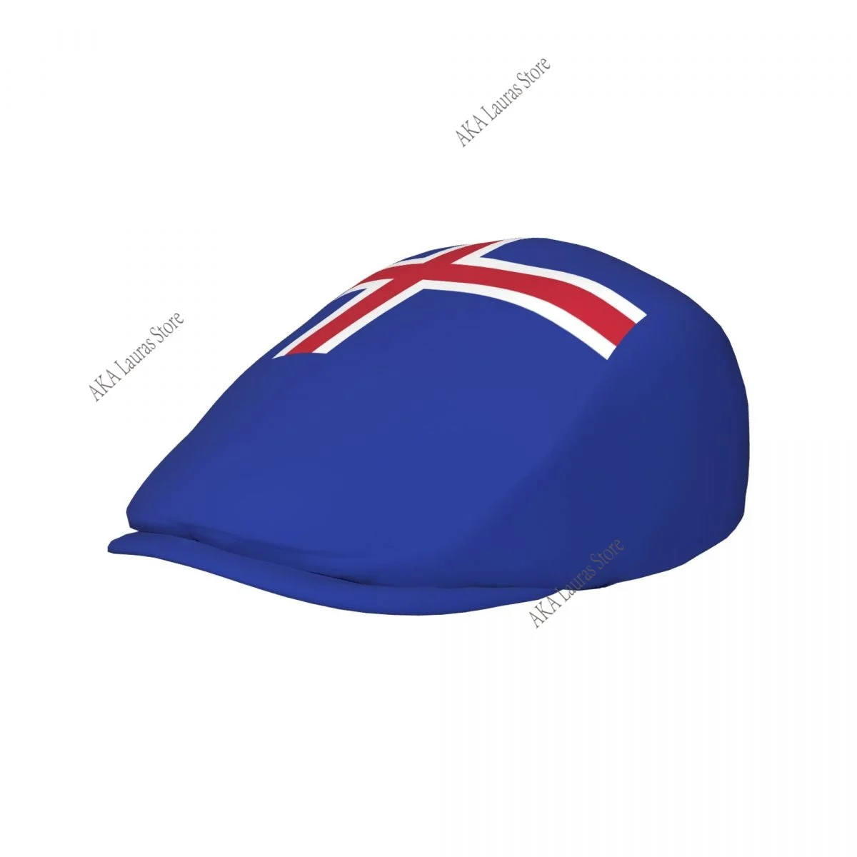 Newsboy Cap Peaky Octagonal Hat Vintage Casual Cap Iceland Flag Berets Visor Gatsby Flat Ivy Hat