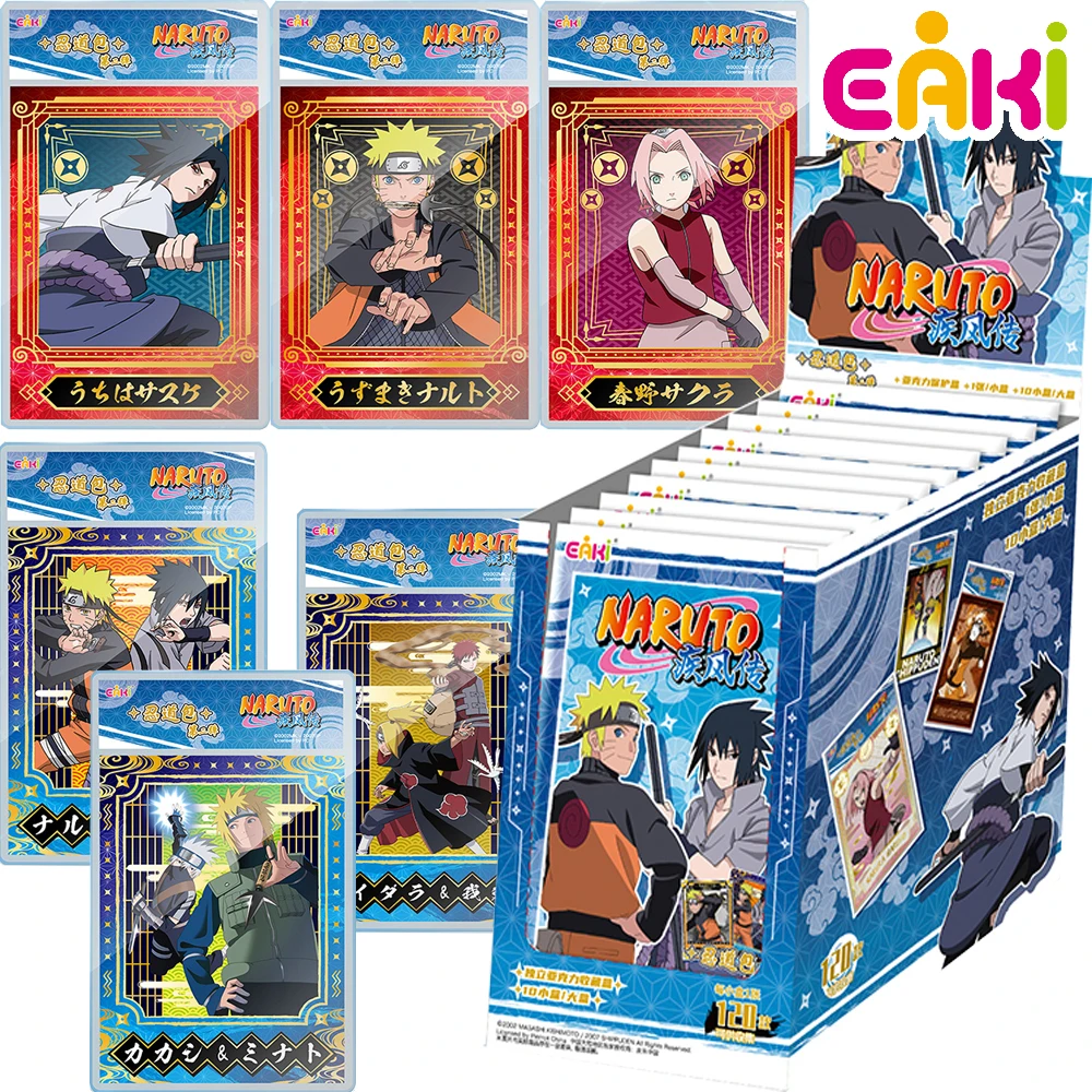 

Original Eaki Naruto Collection Cards for Boy Girl Uchiha Sasuke Hatake Kakashi Limited Edition Anime Hidden Polaroid Cards Gift