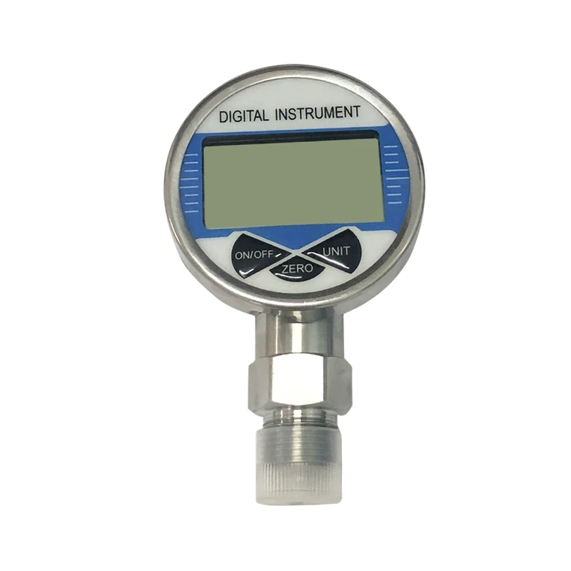 Digital Pressure Gauge mbar PSI mPA Accuracy 0.5 Diameter 60mm GAS Oil Water Measure