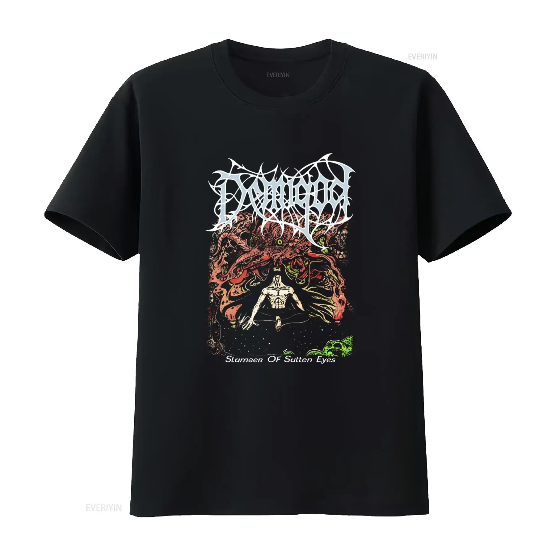 Demigod Slumber of Sullen Eyes T Shirt for Men and Women Available in Sizes S to 5XL vintage Washed Soft Breathable Stylish
