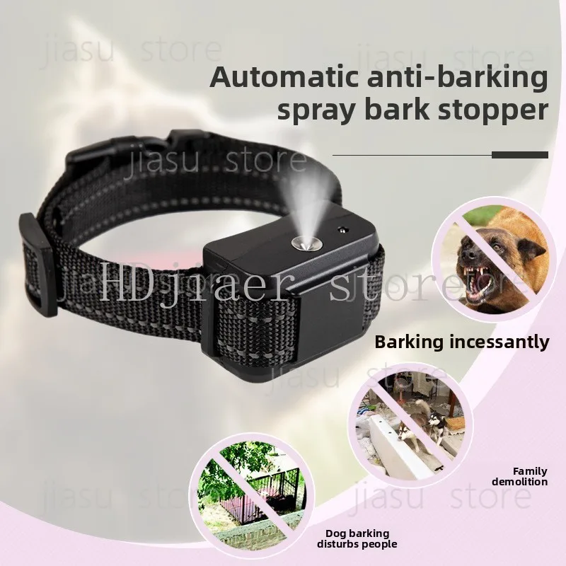 

Automatic Spray Anti-Bark Collar for Dogs | Smart Humane Pet Training Collar