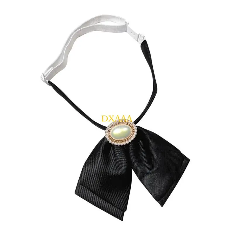 

DXAA женский жемчуг-бабочка бизнес-завязанный галстук ювелирные изделия для рубашки-платья с воротником