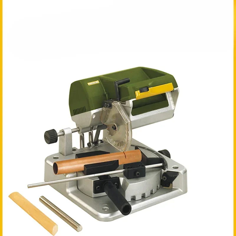 Desktop cutting machine Small household 220v profile miter saw Mini magic table saw High precision