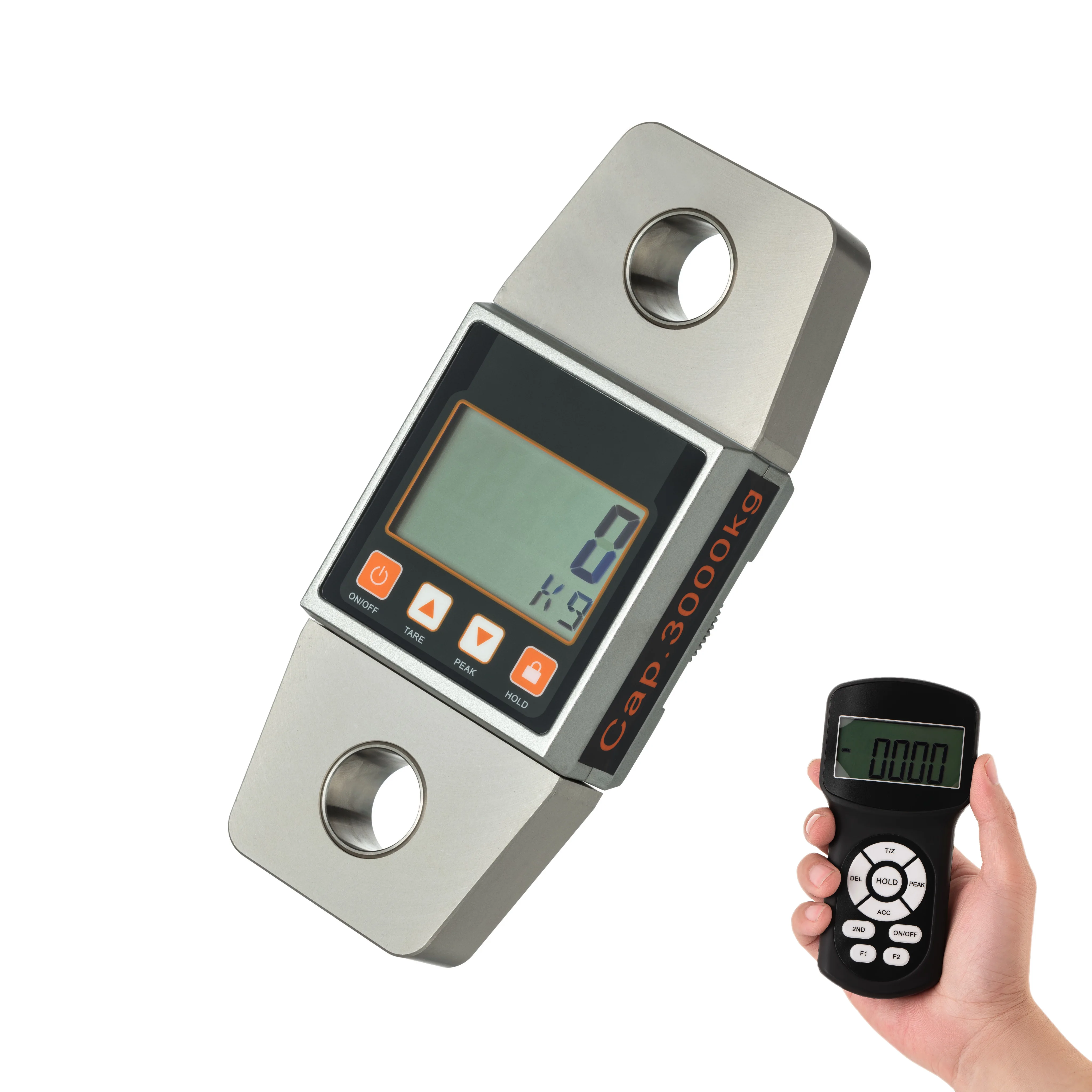 Cheap Price 1t  5t 50t Digital Shackles Load Cell Wireless Dynamometer