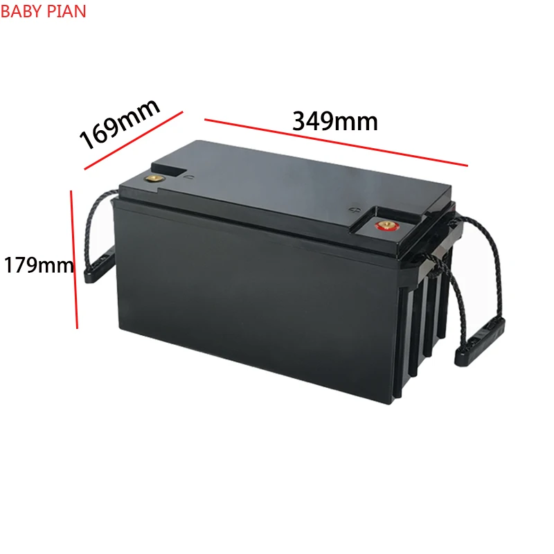 12V 24V Lifepo4 obudowa baterii 50Ah 90Ah 105Ah 120Ah 150Ah 200Ah pudełka do przechowywania baterii jachty RV akumulator ogniwa słoneczne obudowa z