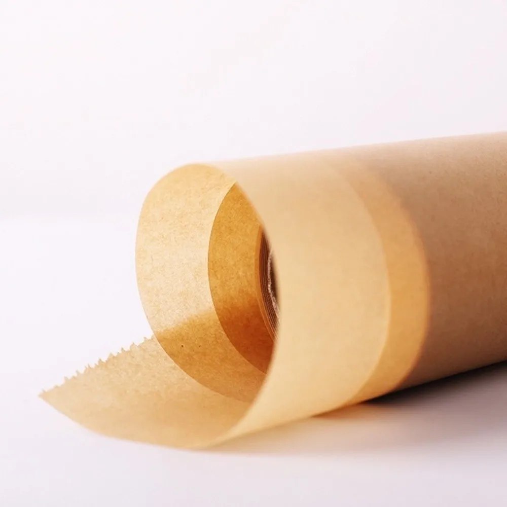 Food Grade Baking Paper Silicone Coated Disposable Non-Stick Parchment Paper Oil Proof Silicone Oil Paper Grilling