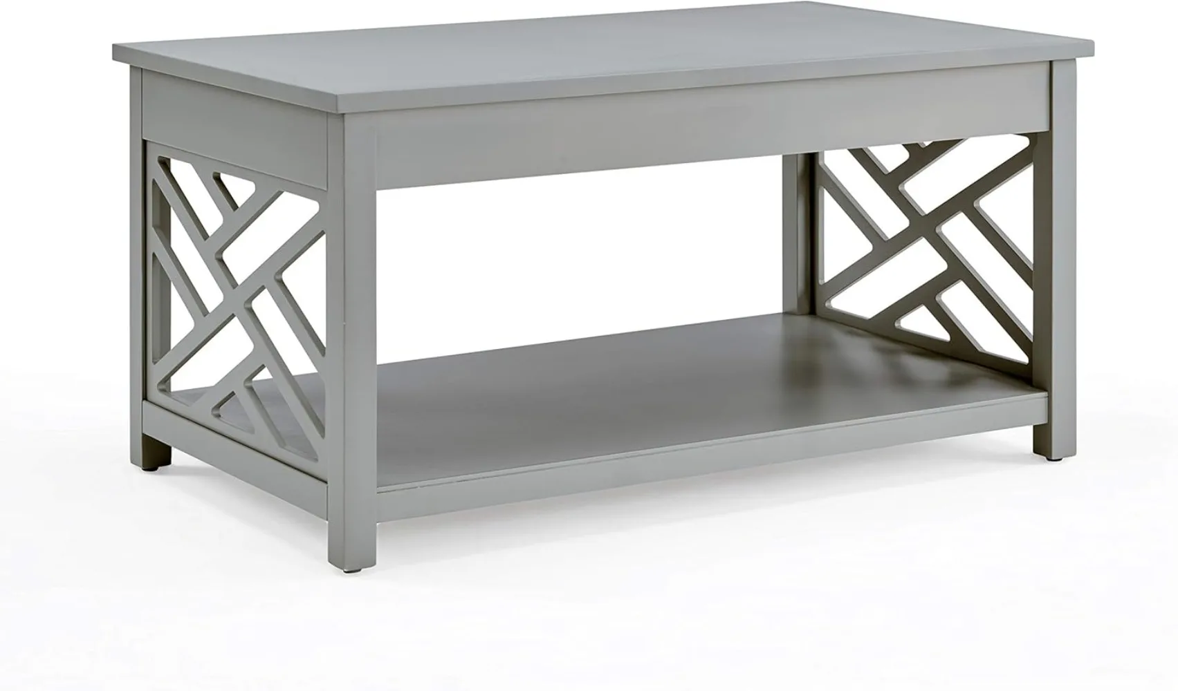 

Alaterre Furniture Coventry 36" W Wood Coffee Table, Gray