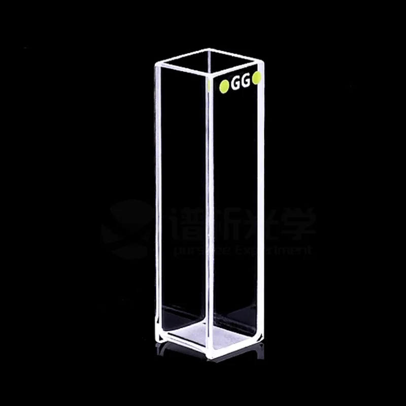 

1Pc 10mm Path Length 3.5ml Glass Malvern cuvette for Plastic particle size analyzer ZETASIZER NANO Series PCS1115/DTS0012