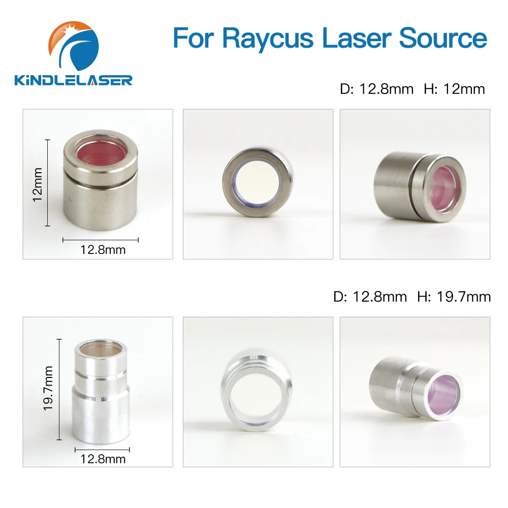 Kindlelaser Fiber Laser Source QBH Output Connector Protective Window Lens Group for Raycus Reci MAX JPT IPG Laser Cutting Head