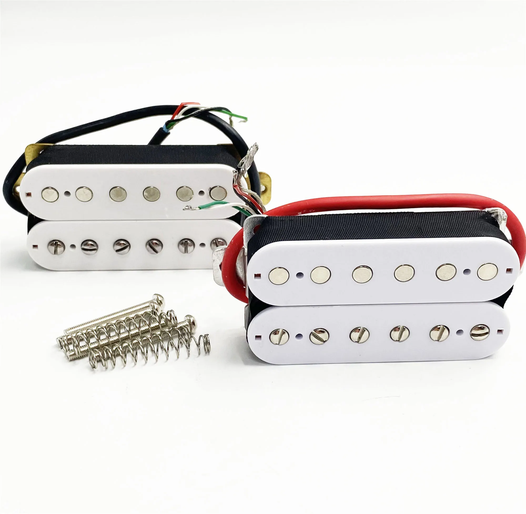 

Wholesale Genuine High-end 4-core Wire Double Electric Guitar Pickup 50/52MM ST Guitar Pickup Instrument Accessories