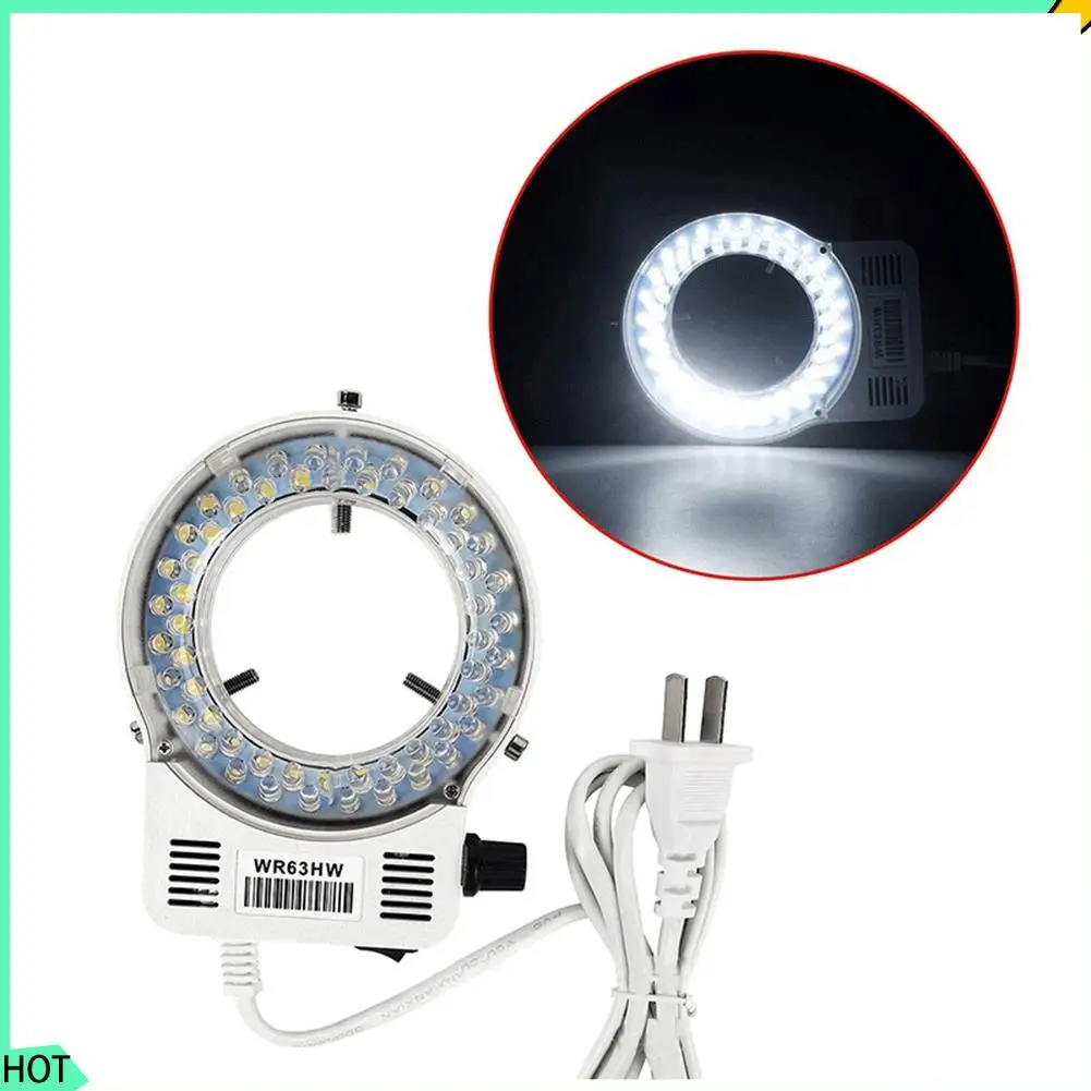 AWAH 調整可能な LED リングランプ照明ランプ業界ステレオビデオカメラ三眼顕微鏡レンズ耐久性のある EU