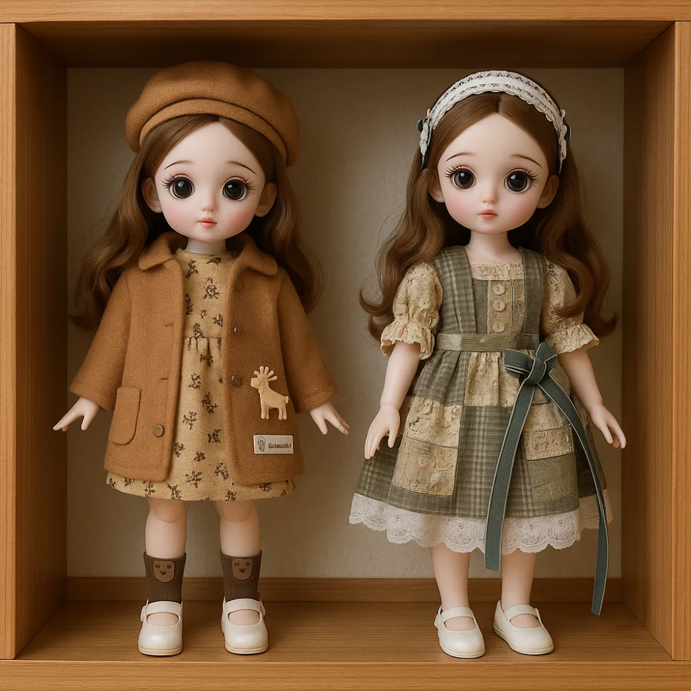1/6 SD 30 cm Bjd Pop met Kleding Lang Haar met Pruik Make Up Prinses Dress Up BJD Poppen Ball Jointed aantrekkelijke Ogen