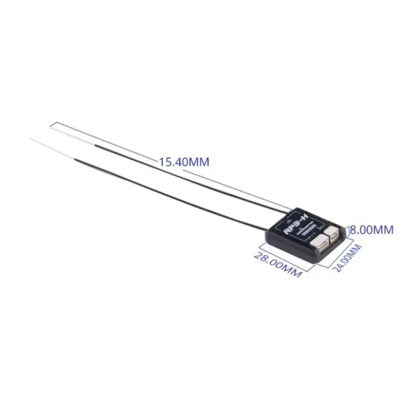 Radiomaster RP3-H 2.4GHz ELRS Receiver | Dual Antenna | High Sensitivity | Superior Heat Dissipation for FPV Drones