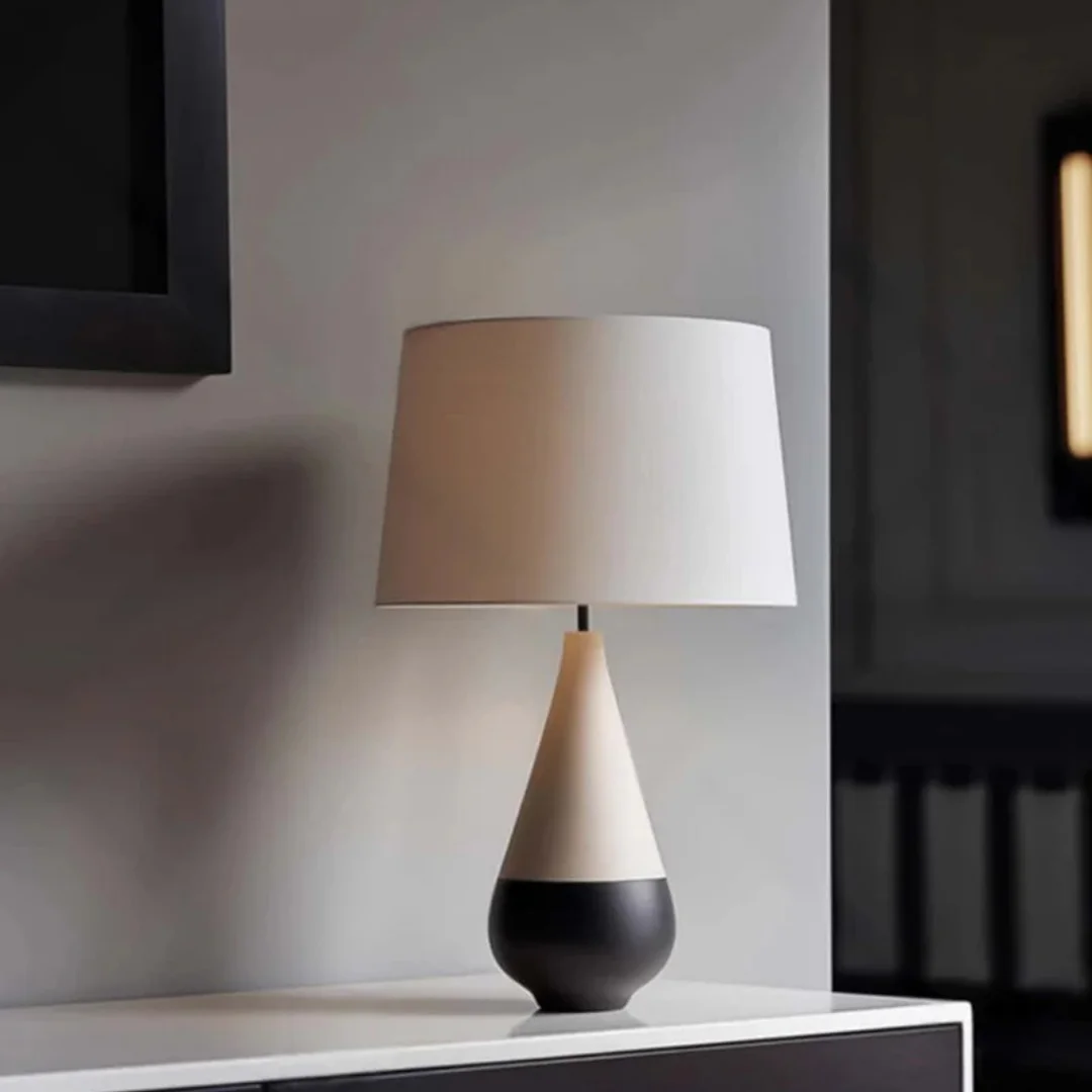 Two-color Conical Hand-carved Wooden Artworks Suitable For The Minimalist Style Of Interior Decoration