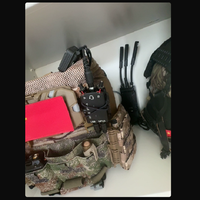 Full Metal CNC Refined Version MPU5 DUAL PTT Walkie Talkie Accessories, Tactical Earphones, Two-way PTT Accessories