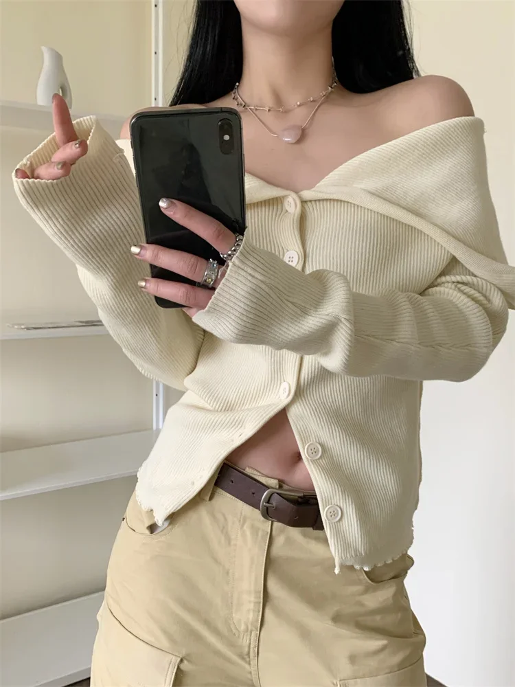 

Трикотаж, кардиган, пальто, женская одежда, туника с длинными рукавами, милые оборки, Sueter Mujer, модный вязаный тонкий свитер, Pull Femme