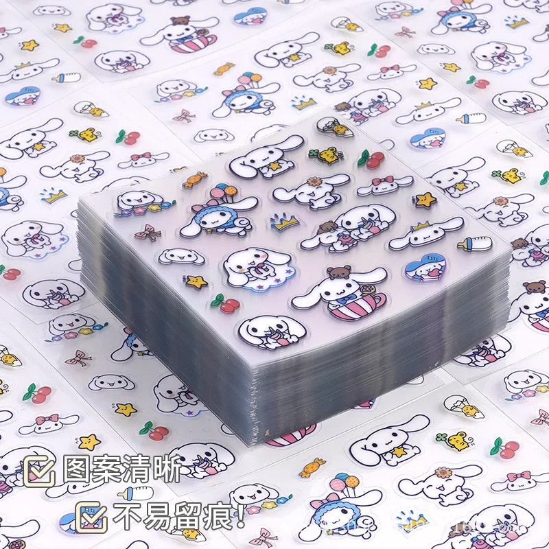 

10pcs Hello Kitty Stickers Cute Cartoon Stickers Water Cup Books Desktop Decoration Travel Women Supplies Student Wholesale