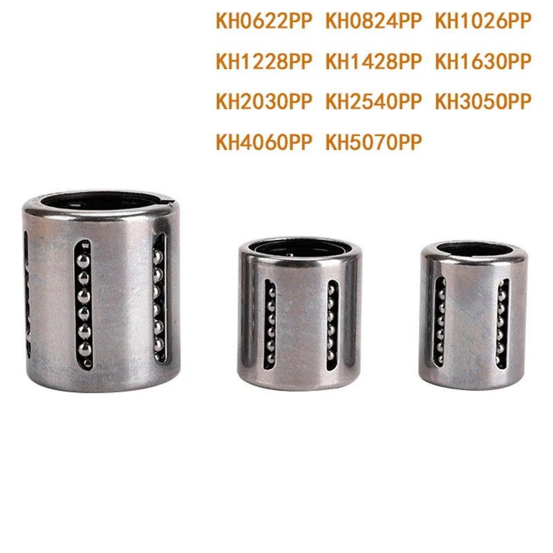Leijiu 1pcs Stamped Outer Ring Linear Bearing Bearing Steel Kh0622 0824 1026 1228 1428 1630 2030 2540 3050 4060 5070pp