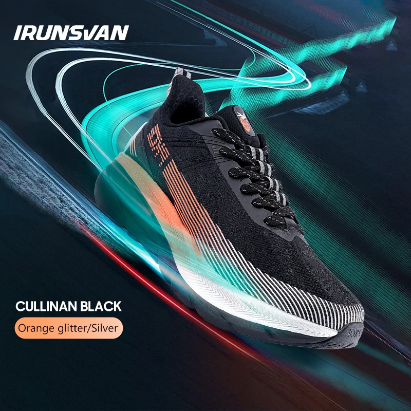 IRUNSVAN 2024 Original Air Cushion Running Shoes Fitness Jump Exercise Breathable Sports Shoes Men's Walking Shoes