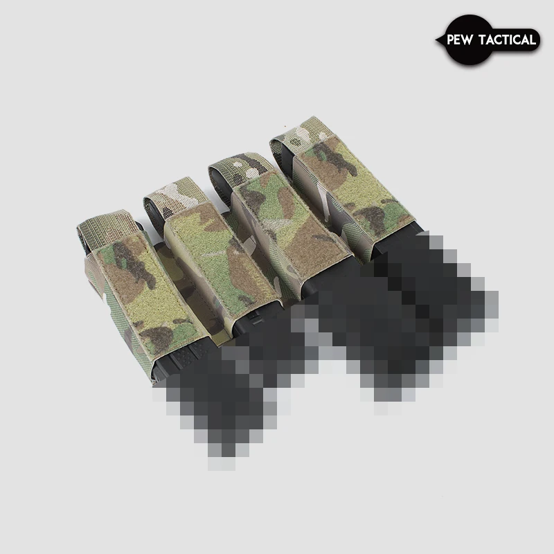 PEW Técnico Ferro Estilo Rotatividade-Quad SMG Large DOPE O Slickster AIRSOFT MAG MP7 MPX UMP45 EVO MI18