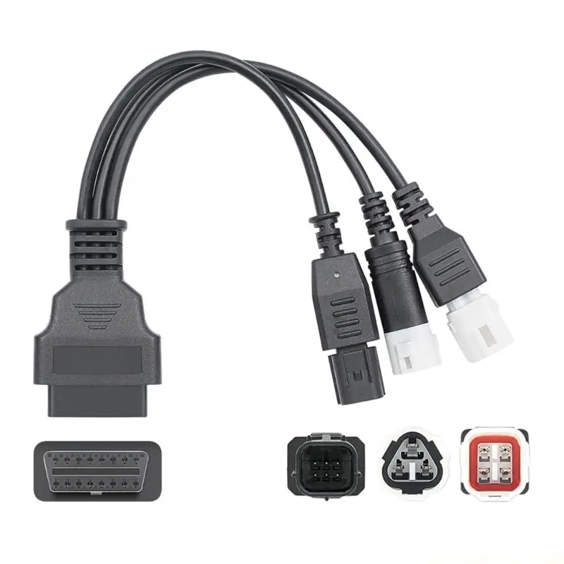 j0ma-3pin-4pin-オスコネクタ-6pin-オートバイ-3-in-1-延長ケーブル-obd2-16pin-バイクワイヤー