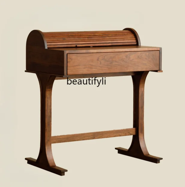 

Chinese Ancient Style Solid Wood Dressing Table Cherrywood Home Bedroom Small Apartment French Retro Makeup Table