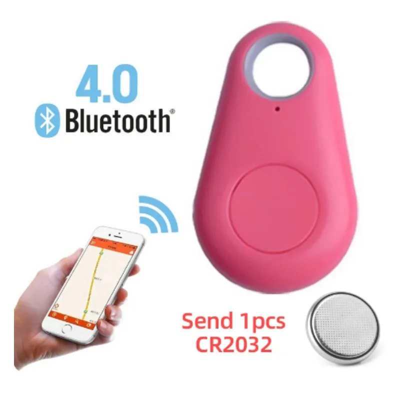 Smart Bluetooth GPS Tracker, Localizador Chave, Dispositivo Sensor Anti-Perdido, Pet, Crianças, Carteiras, Bagagem, Malas