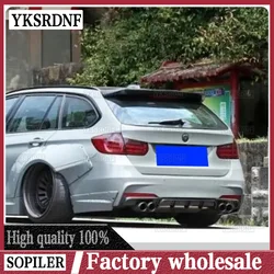 For BMW F31 3 series Wagon 320i Touring Wholesale Carbon Fiber Rear Trunk Lid Car Spoiler Ducktail Lip Wings 2013-2018
