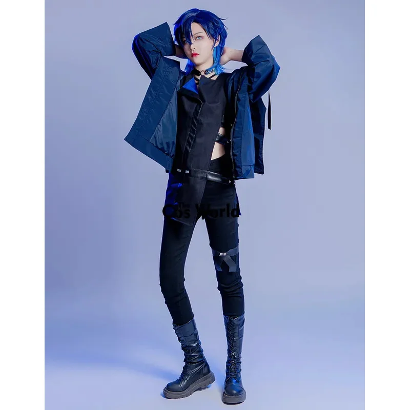 

COSda@Japanese Virtual YouTuber Vtuber Noctyx Yugo Asuma Uniform Outfits Anime Cosplay CostumesCOSda@