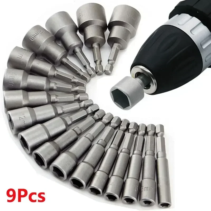 

14pcs Hex Sockets Sleeve Nozzles Nut Driver Set Screwdriver Set Schroevendraaier Set Bits Sets Tools Socket Wrenches