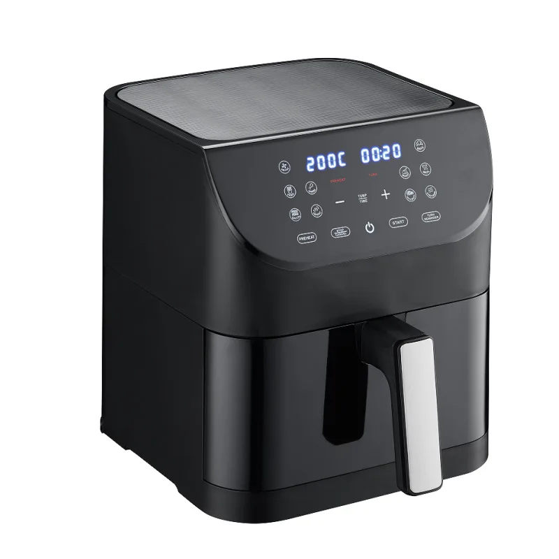 

8L cross-border household large-capacity fixed logoWiFi no oil fume visual liner airfryer