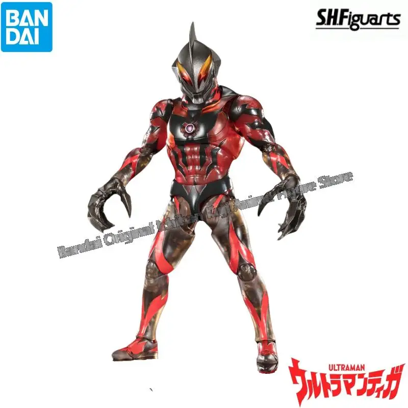 

Bandai In Stock Model Doll Brand New Boxed Anime Characters Ultraman Shf Ultraman Belial Original Garage Kit Collectible Statue