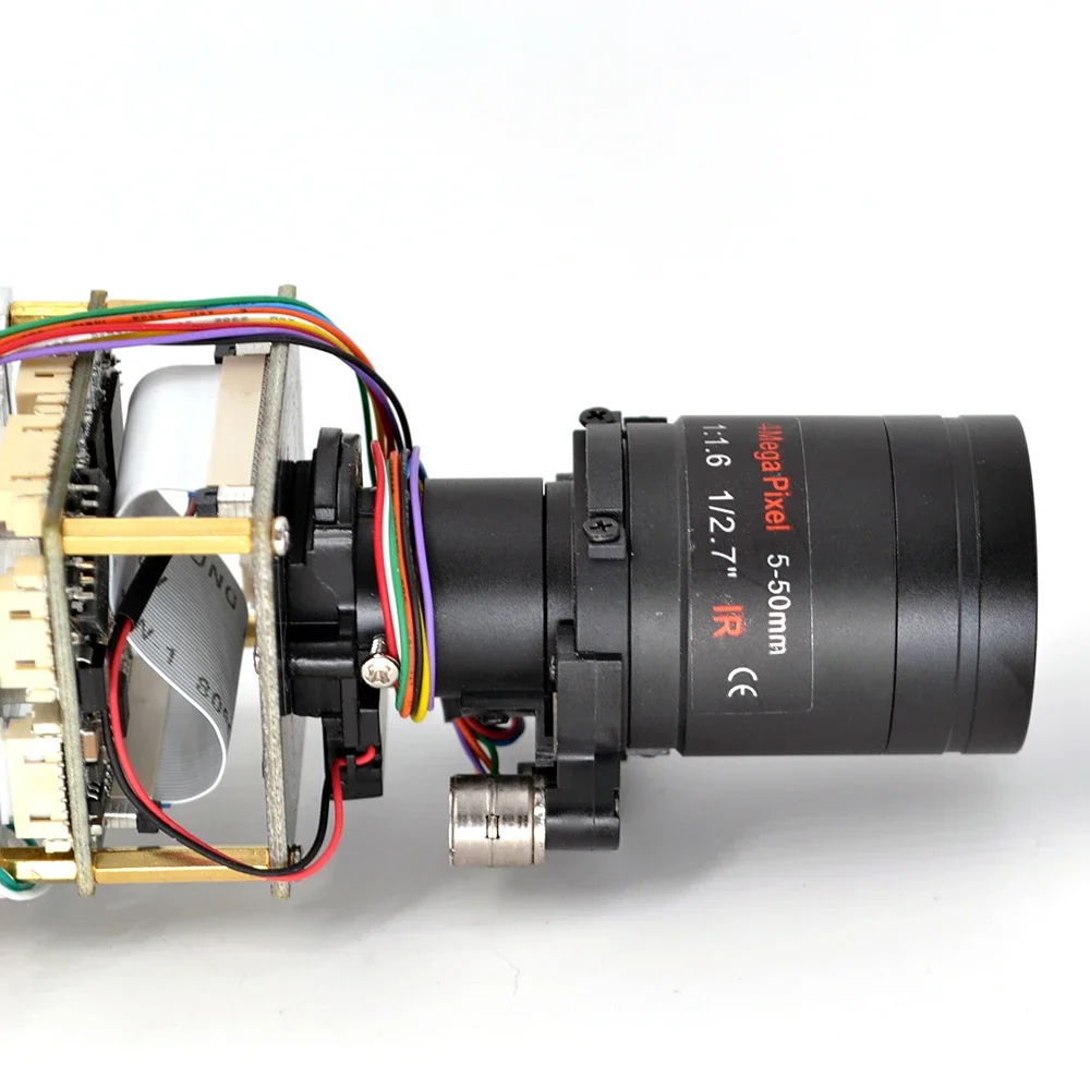 

New CCTV 8MP IMX415 Hi3516AV300 UHD 4K UVC USB IP Camera Module + 5-50mm Motorized 10X Zoom Auto Focus Lens SIP-S415A-0550