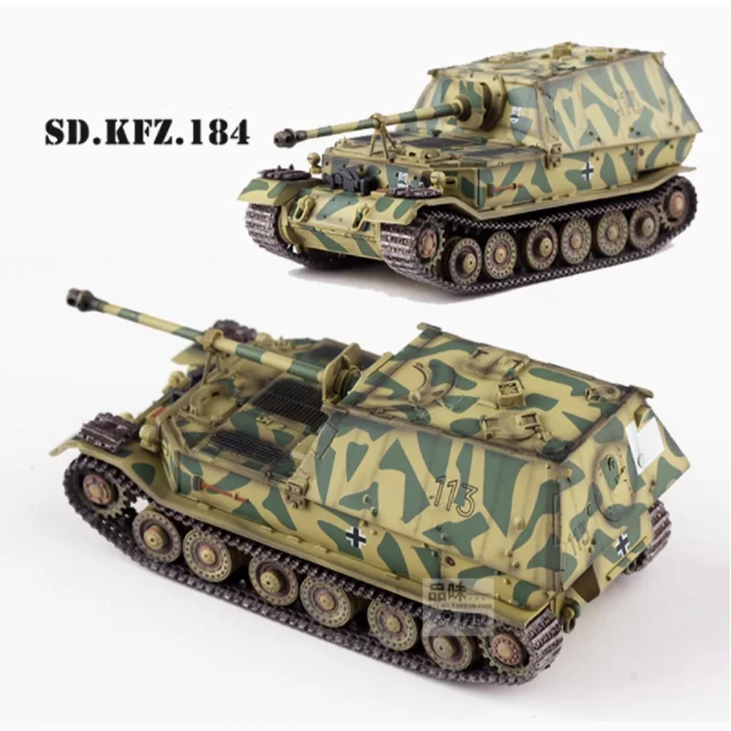 

63220 масштаб 1/72 немецкий Sd.Kfz.184 Фердинанд противотанковый разрушитель моделирование гусеничного танка дисплей Коллекционный сувенир