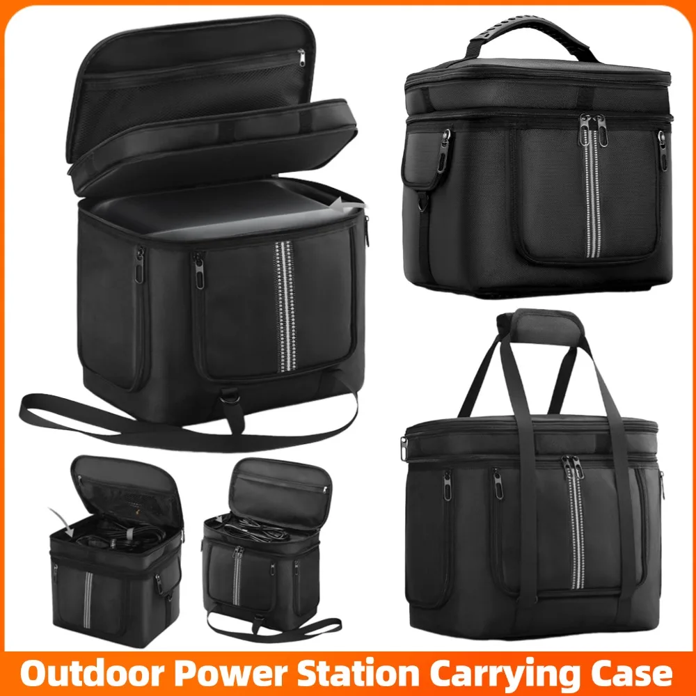 Estuche de transporte para Anker SOLIX C1000/para ECOFLOW RIVER 2 PRO bolsa de estación de energía portátil bolsa de almacenamiento de viaje impermeable anticaída