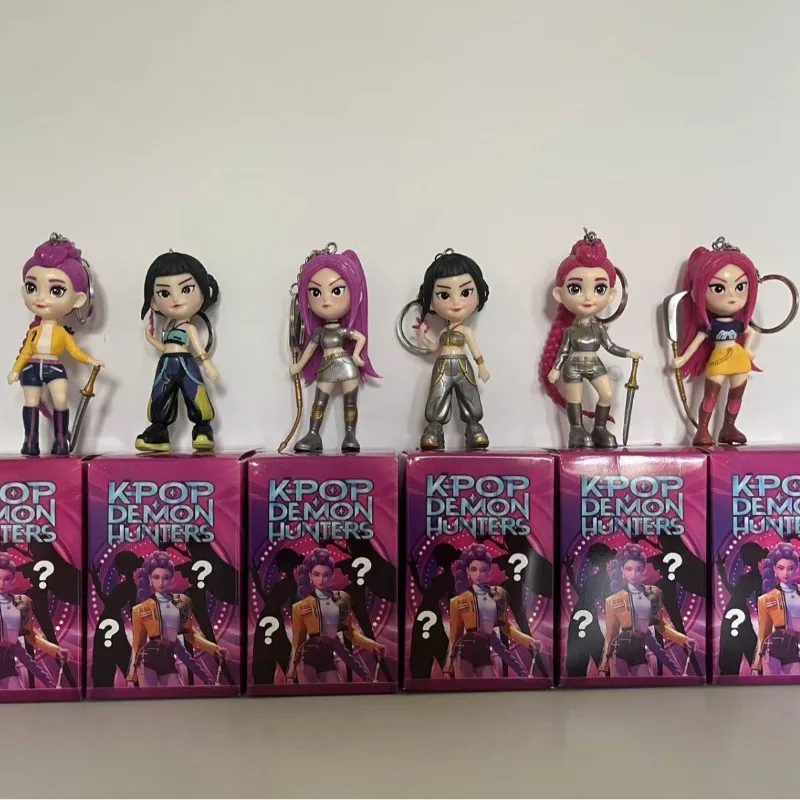 Nowe K-Pop HUNTR/X Blind Box - Rumi/Mira/Zoey Figurki Winylowe PVC, Figurki Anime, Kolekcjonerskie Zabawki Ręcznie Robione ​