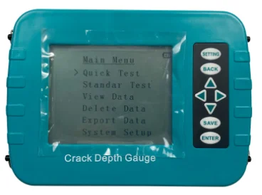 GTJ-FSY اختبار عمق الكراك الكراك متر بناء الخرسانة الكراك عمق اختبار المعدات الاختبار