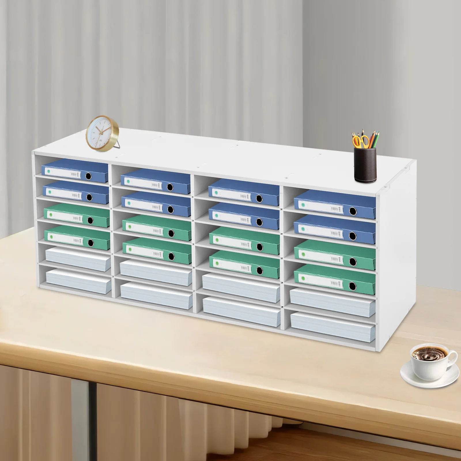 

Paper and Mail Organizer, Literature Organizers, Office Mailbox