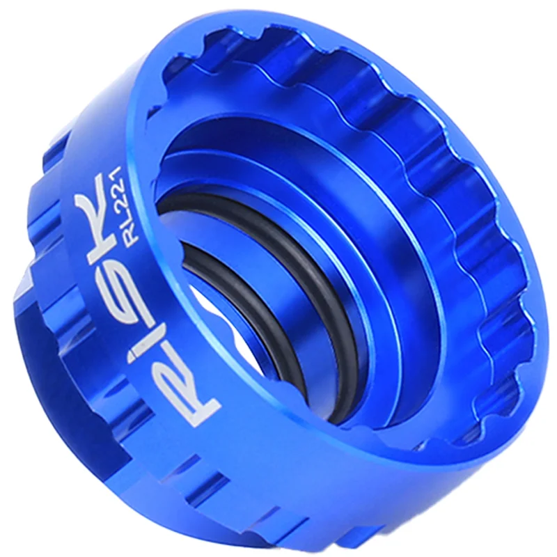 RISK RL221 Bike Direct Mount Repair Tool Crankset 12 Seconds Bike Chainring Installation Tool for M7100-M9100 Blue