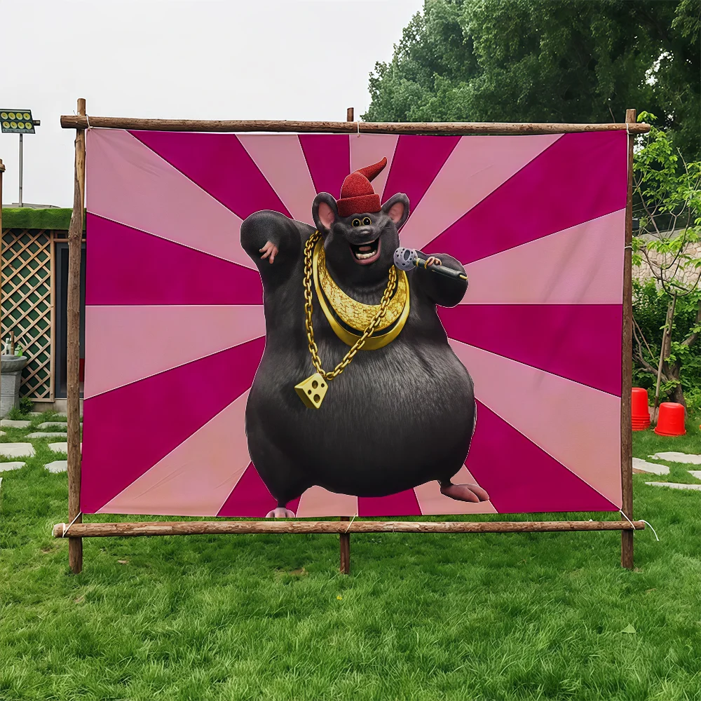 

Musician B-Biggie Cheese flag Suitable For Dormitory Room Outdoor Gift Party Decoration Picnic Camping festival