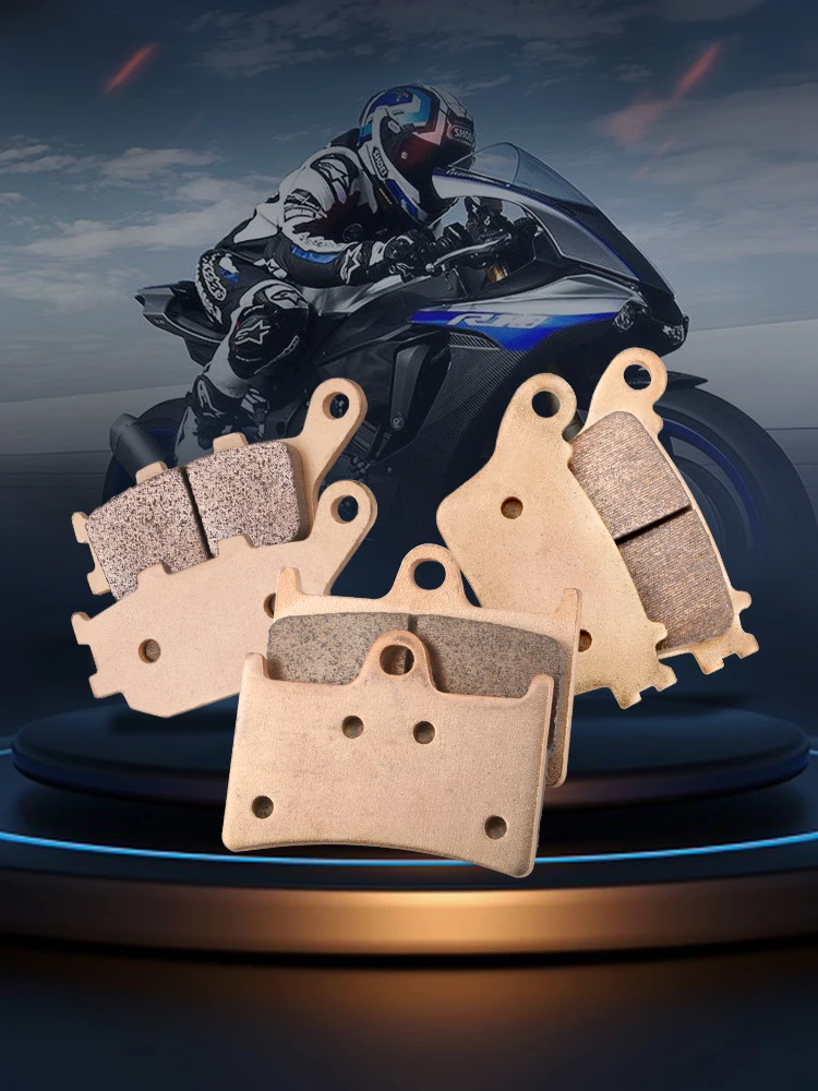 Mrrangt Motorcycle Metal sintering brake pad fit for YAMAHA YZF 600 1000 R6 R1 YZF600/1000 FZ1 FZ6 FZ8 MT10 MT07 MT09