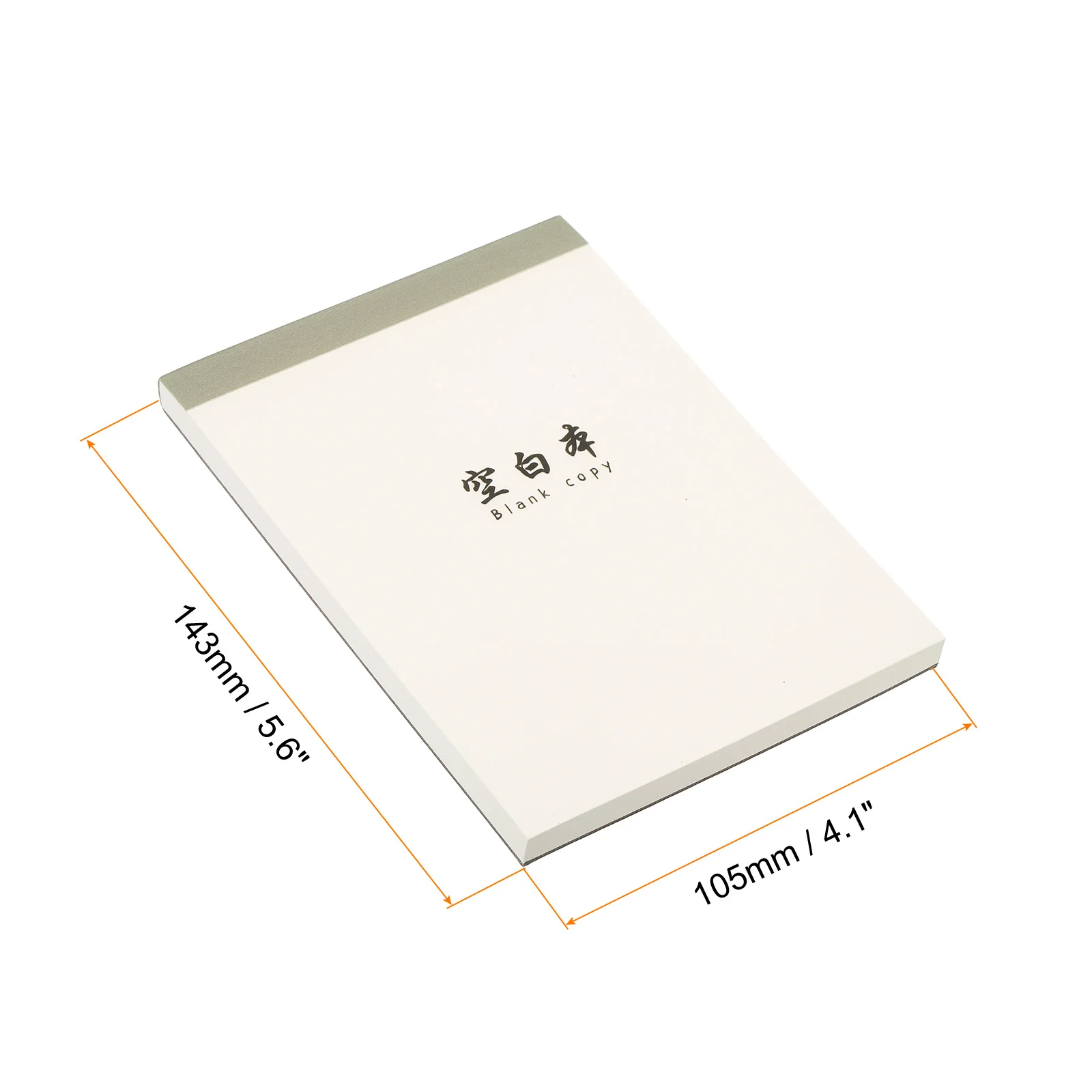 70Sheet 64K Writing Pads Blank Line Grid Note Papers Drawing Paper Pad Drafting Pad Sketchbook Thicken Writing Paper Scratch Pad