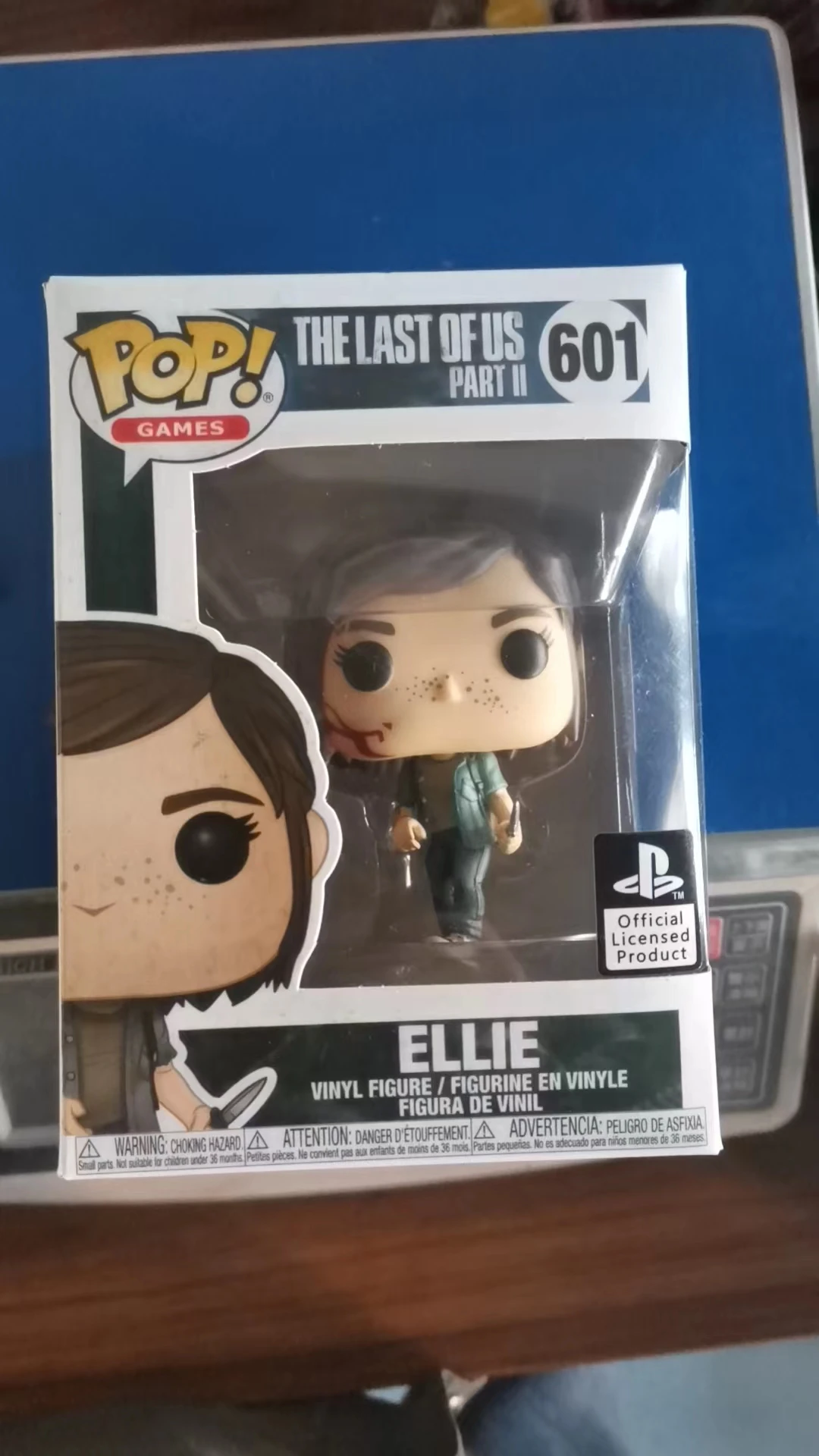 Figura Funko Pop Games El último de nosotros Parte II ELLIE 601 #   Figura de vinilo, juguetes de modelos coleccionables, regalos navideños, regalo para niños carvinal
